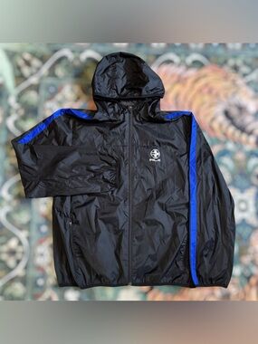 RLX Ralph Lauren Golf Rain Jacket Full-zip Hooded Lightweight Golf Black XXL
